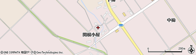 秋田県横手市平鹿町下鍋倉関根小屋129周辺の地図
