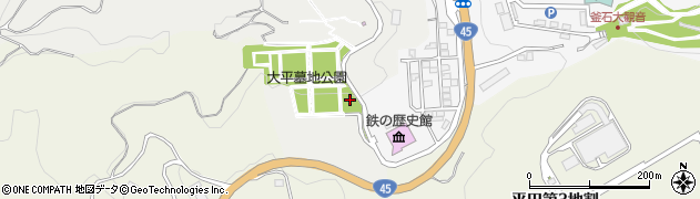 岩手県釜石市釜石（第１６地割）周辺の地図