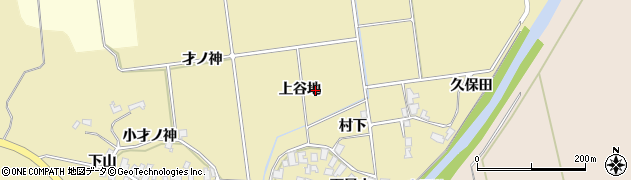 秋田県にかほ市樋目野周辺の地図