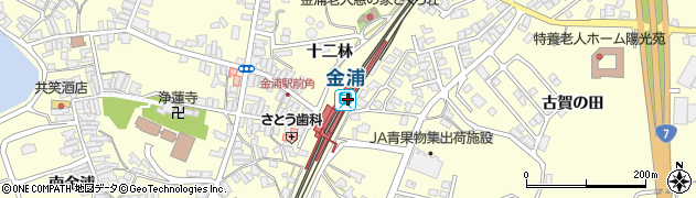 金浦駅周辺の地図