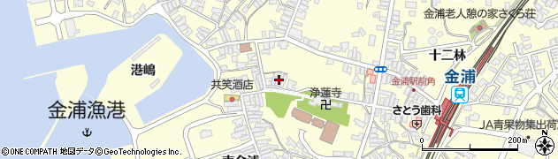 秋田県にかほ市金浦金浦341周辺の地図