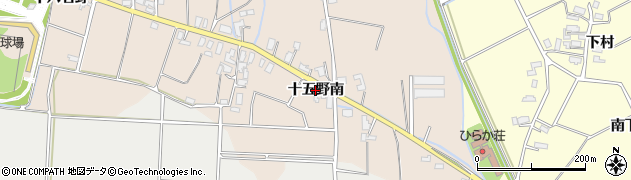 秋田県横手市平鹿町浅舞（十五野南）周辺の地図