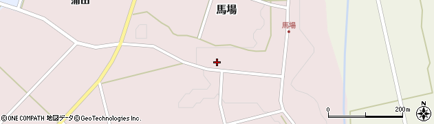 秋田県にかほ市馬場細久保49周辺の地図