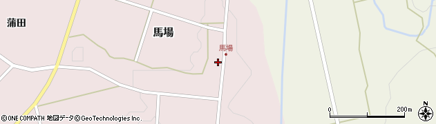 秋田県にかほ市馬場細久保64周辺の地図