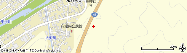 岩手県釜石市甲子町（第１３地割）周辺の地図