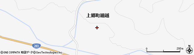 岩手県遠野市上郷町細越（３５地割）周辺の地図