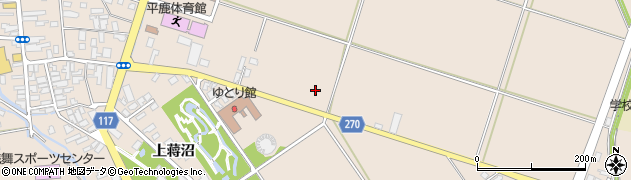 浅舞醍醐線周辺の地図