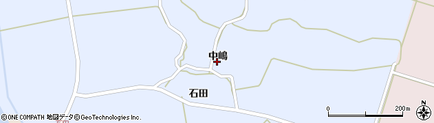 秋田県にかほ市田抓中嶋39周辺の地図