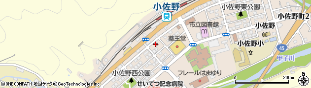 小佐野郵便局 ＡＴＭ周辺の地図