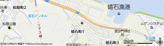 山崎理容所周辺の地図