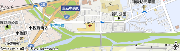 博扇堂クリーニングセンター　釜石店周辺の地図