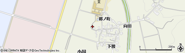 秋田県にかほ市小国下腰145周辺の地図
