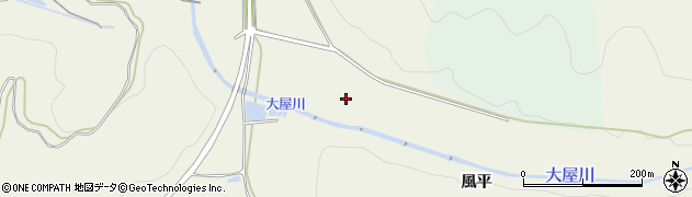 寺内沢周辺の地図