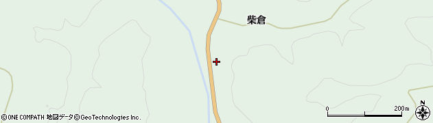 秋田県由利本荘市東由利舘合柴倉47周辺の地図