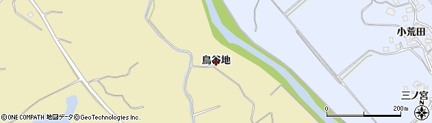 秋田県にかほ市樋目野（鳥谷地）周辺の地図