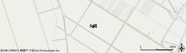 秋田県横手市平鹿町樽見内（大槻）周辺の地図