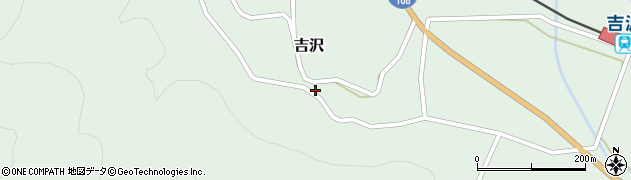 秋田県由利本荘市吉沢吉沢後田56周辺の地図