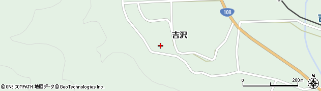 秋田県由利本荘市吉沢吉沢後田周辺の地図