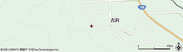 秋田県由利本荘市吉沢吉沢後田113周辺の地図