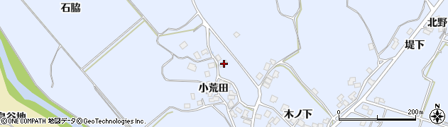 秋田県にかほ市田抓小荒田137周辺の地図