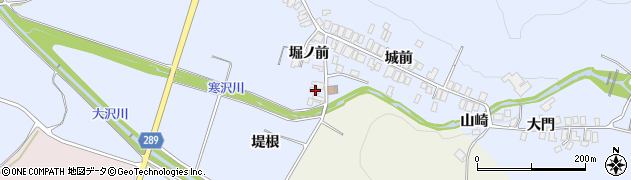 秋田県にかほ市院内堀ノ前2周辺の地図