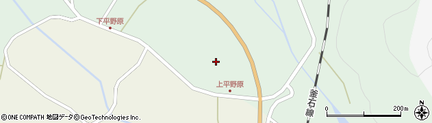 岩手県遠野市上郷町平倉（３８地割）周辺の地図
