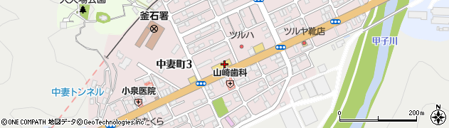 東京靴流通センター釜石中妻店周辺の地図