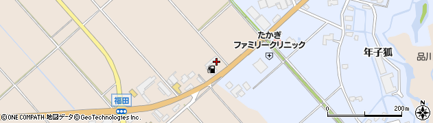 秋田県横手市平鹿町浅舞荒小屋東周辺の地図