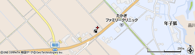 秋田県横手市平鹿町浅舞（荒小屋東）周辺の地図