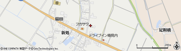 秋田県横手市平鹿町樽見内堀田167周辺の地図