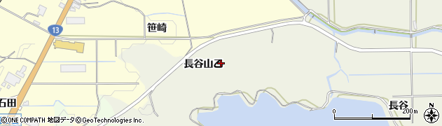 秋田県横手市大屋寺内長谷山乙周辺の地図