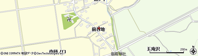 秋田県横手市平鹿町醍醐（薊谷地）周辺の地図
