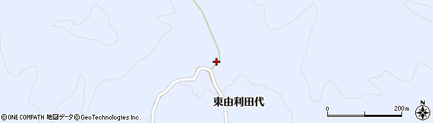秋田県由利本荘市東由利田代田代140周辺の地図