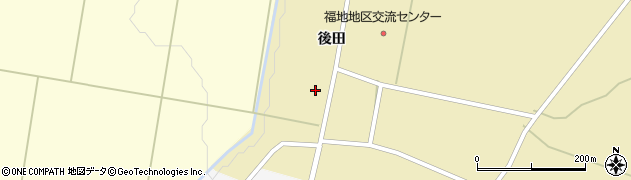 秋田県横手市雄物川町柏木後田16周辺の地図