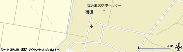 秋田県横手市雄物川町柏木後田20周辺の地図