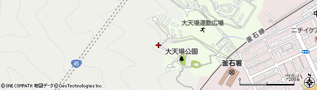 岩手県釜石市釜石（第９地割）周辺の地図