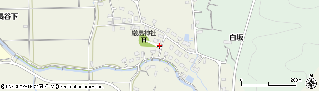 秋田県横手市大屋寺内（寺内）周辺の地図