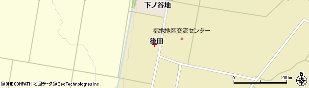 秋田県横手市雄物川町柏木後田1周辺の地図