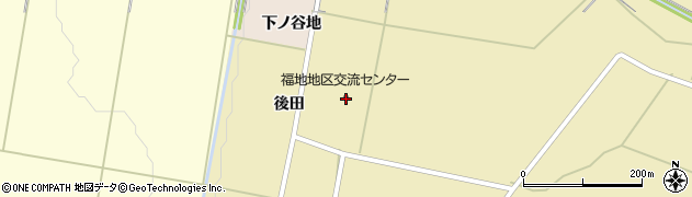 秋田県横手市雄物川町柏木後田7周辺の地図