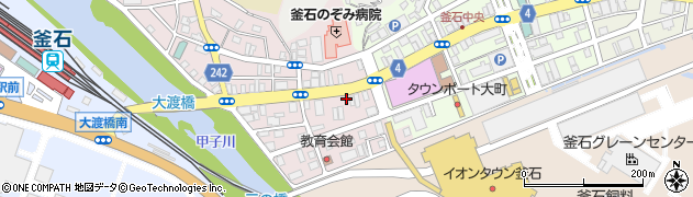 富士理容所周辺の地図