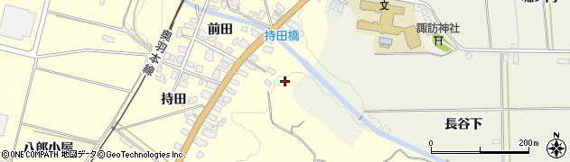 秋田県横手市柳田（持田）周辺の地図