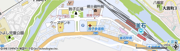 岩手銀行マイヤ釜石店 ＡＴＭ周辺の地図