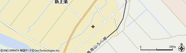 秋田県由利本荘市新上条（新上条）周辺の地図