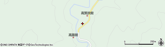 岩手県和賀郡西和賀町湯川５２地割134周辺の地図