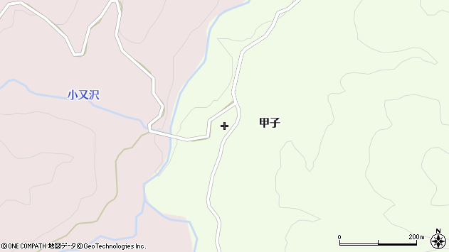 〒029-5513 岩手県和賀郡西和賀町鷲之巣５０地割の地図