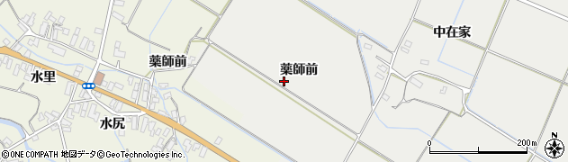 秋田県横手市平鹿町樽見内（薬師前）周辺の地図