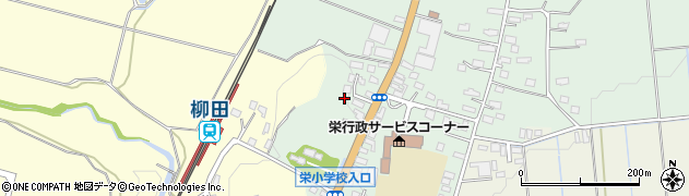 秋田県横手市大屋新町小松原6周辺の地図