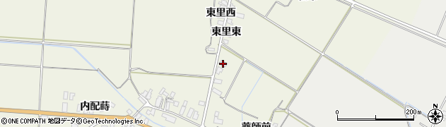 秋田県横手市雄物川町東里東里130周辺の地図
