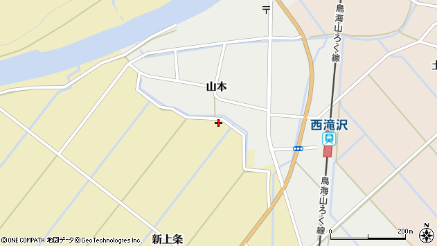 〒015-0333 秋田県由利本荘市山本の地図