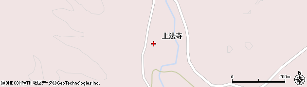 秋田県横手市雄物川町大沢周辺の地図